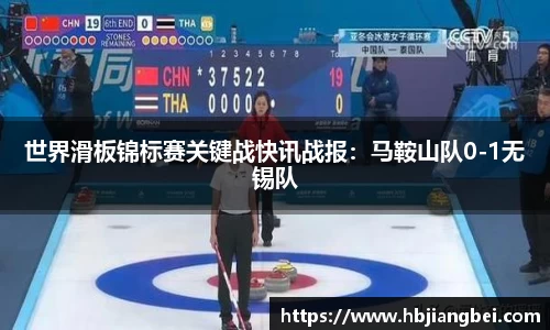 世界滑板锦标赛关键战快讯战报：马鞍山队0-1无锡队